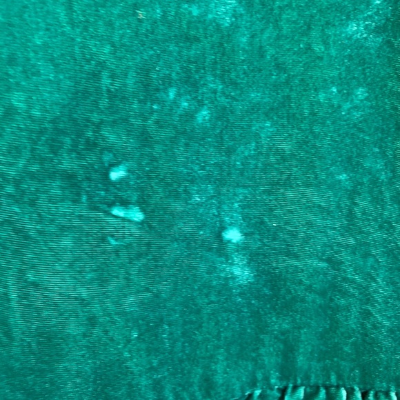 J.crew Blouse Top Size 12 Green Crushed Velvet 12 - Picture 5 of 8